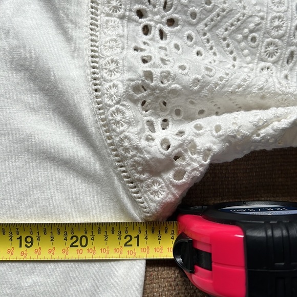 Lauren Ralph Lauren Embroidered Cotton Top - Picture 13 of 14